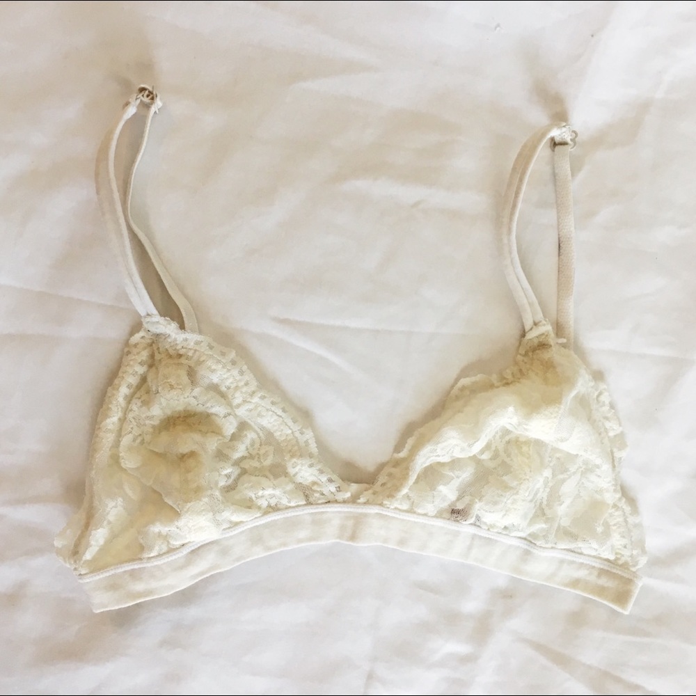 Anemone Cream Bralette